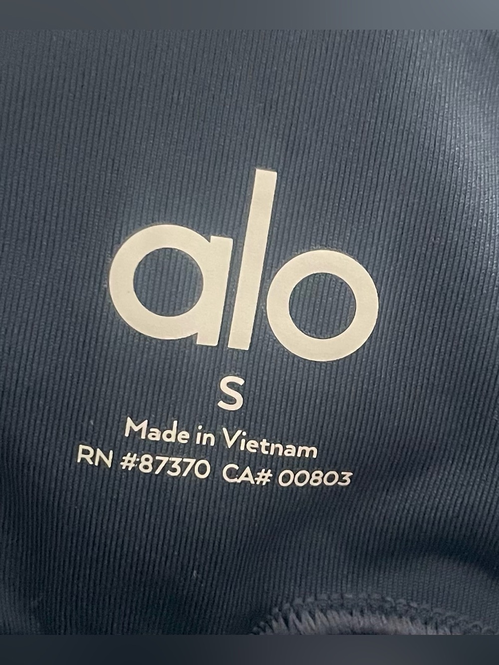 ALO Yoga Alosoft Encore Navy Spaghetti-Strap Tennis Mini Dress - Picture 9 of 9